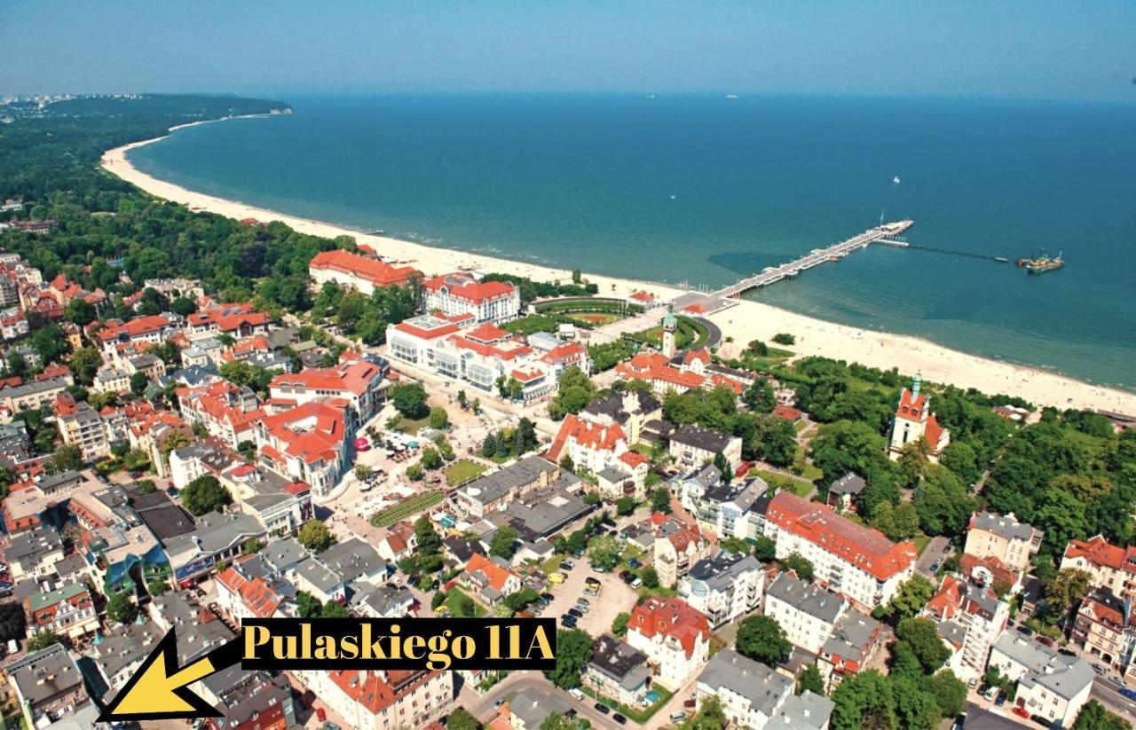 Pulaskiego 11A - Przestronne Apartamenty, Sopot Centrum Exterior foto